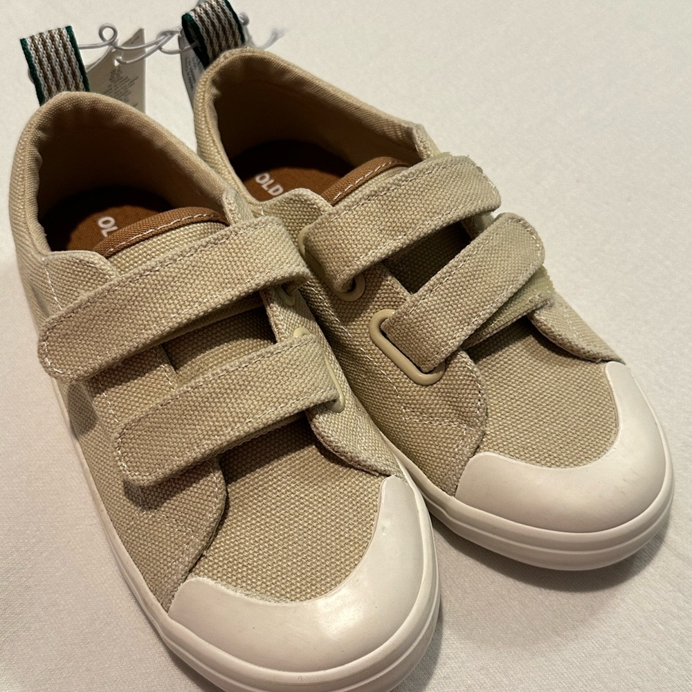 Old Navy Kids Tan Canvas Sneakers